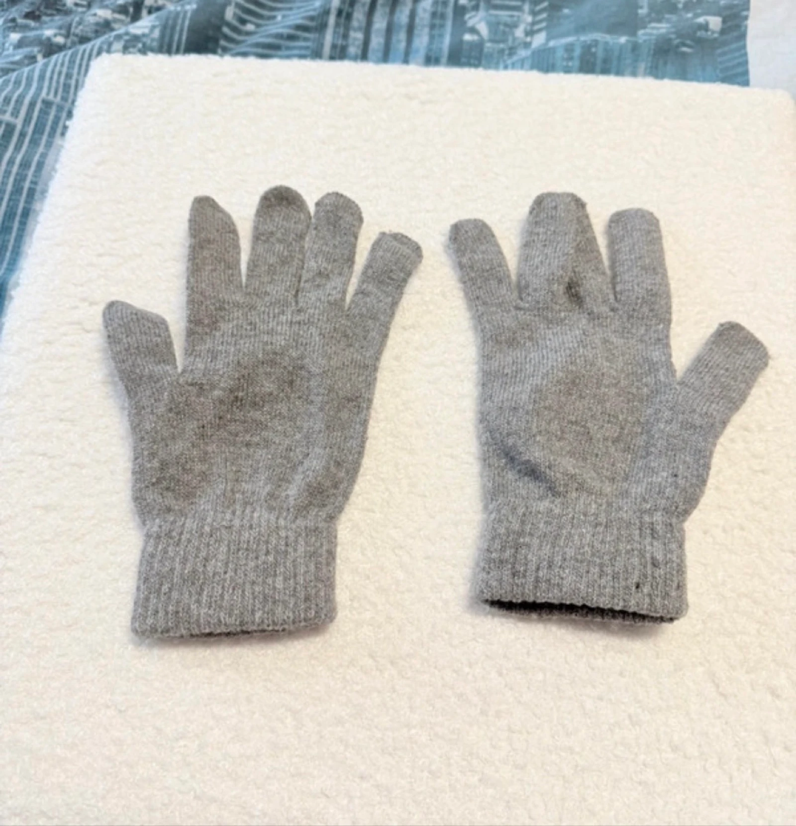 Grey Harry Potter gloves – photo 2
